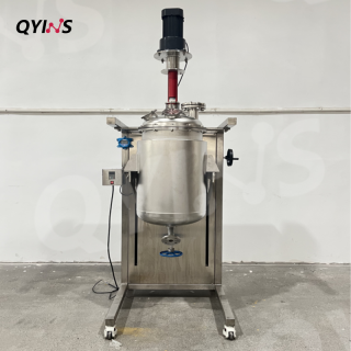 升降裝置雙層304不銹鋼反應釜100L、150L、200L