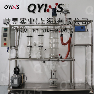 用于精餾冷凝濃縮和分離200D玻璃薄膜蒸發器
