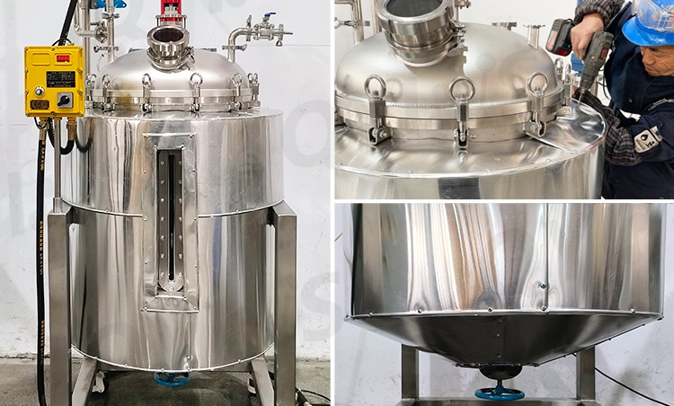 雙層不銹鋼反應(yīng)釜